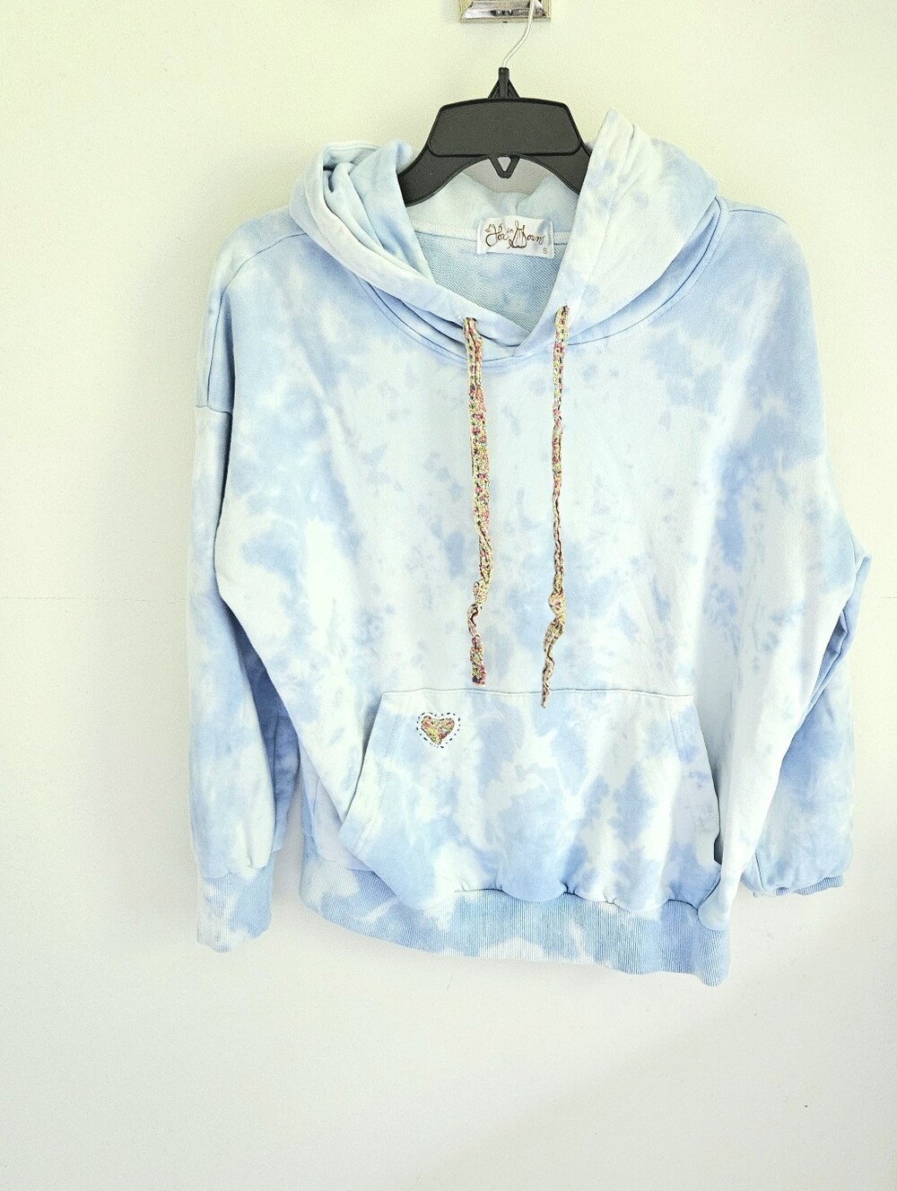 Repurposed Collection Tie Dye Hoodie From Autin's Fox In Gown Independent Label